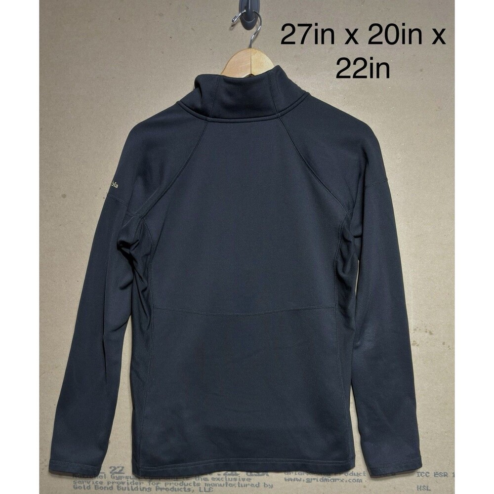 Columbia Purdue Boilermakers Omni-Shield Jacket Black Women's XL 1/4 Zip - Picture 3 of 4